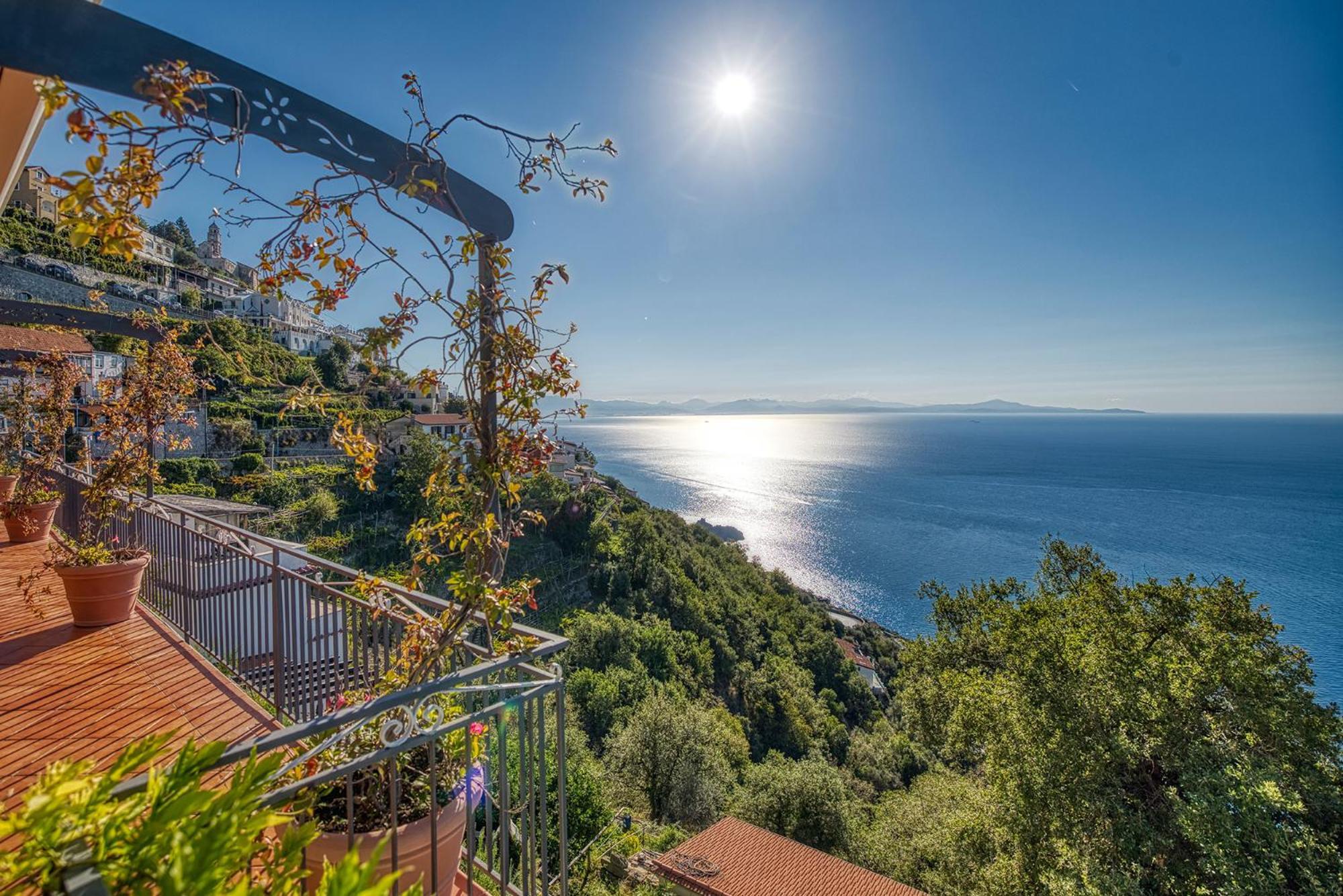 Villa Pino Furore Buitenkant foto